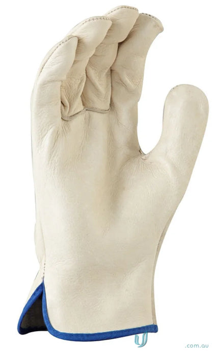 Leather work glove for industry workwear and uniforms from 12pk Maxisafe Riggers Glove
