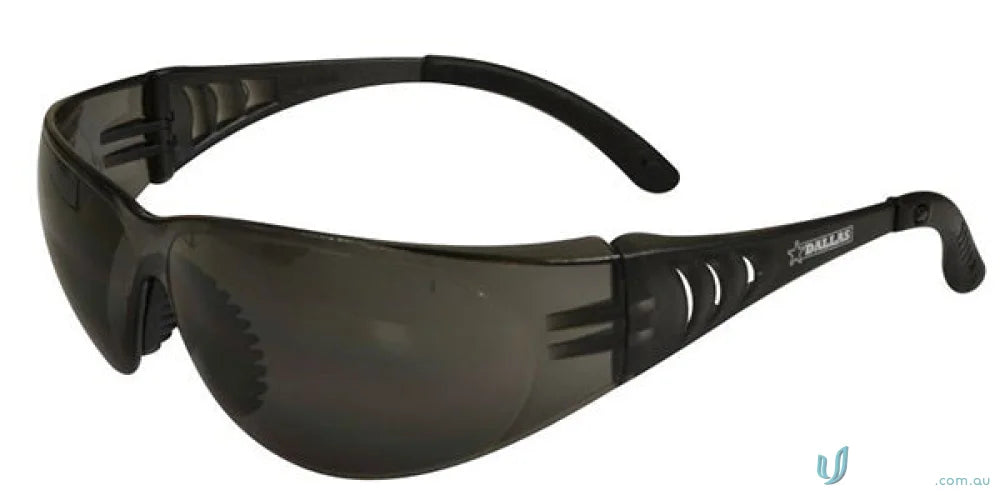 Gray safety glasses with smoke lens for workwear and uniforms protection