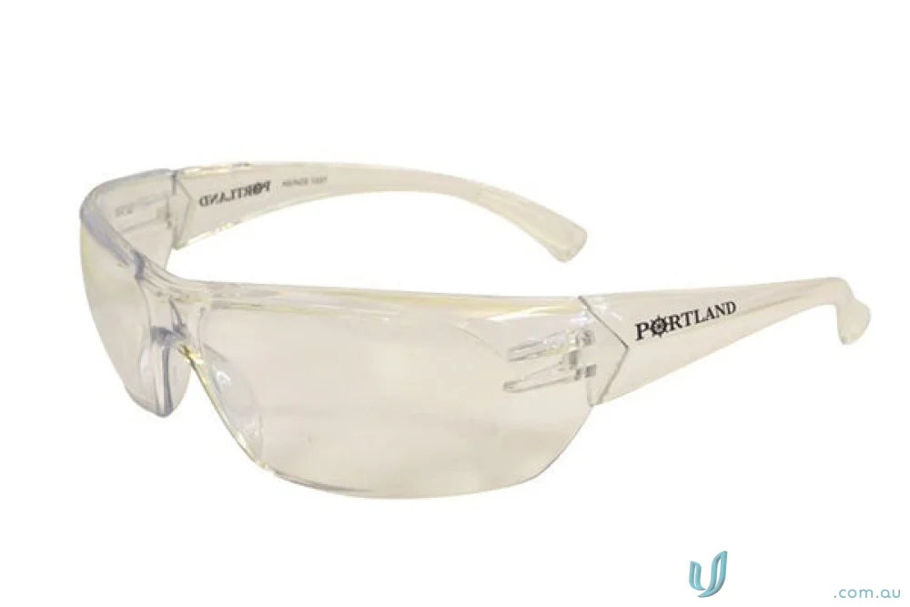 Clear lens safety glasses from 1pk.PORTLAND for uniforms and protection