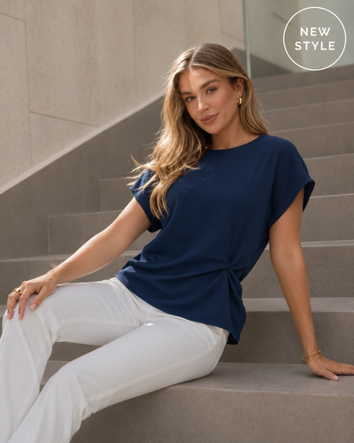 Ascot Twist Front Top