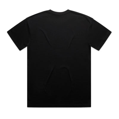 men PLAS5052 Diesel Oversize Tee in Black
