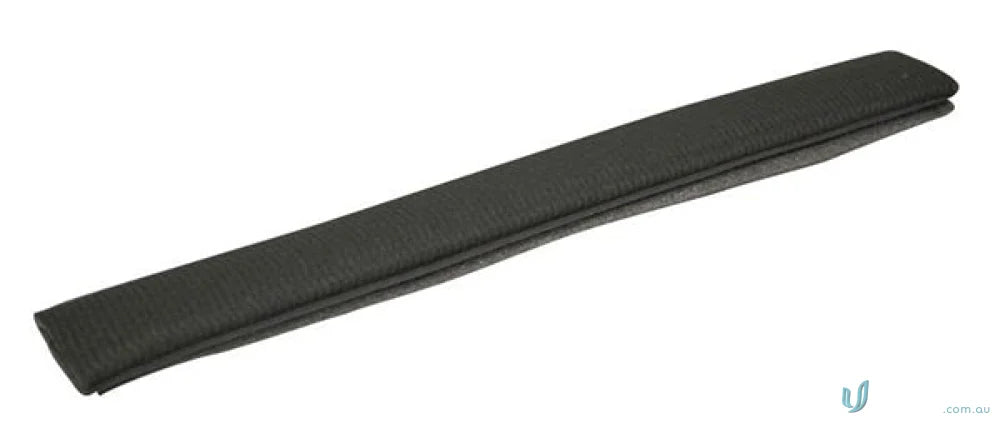 Black padded sweat band with velcro closure for uniforms and workwear 5-pack