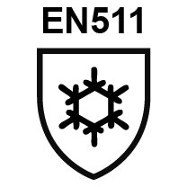 5pk. Waterproof Latex Coated Freezer Glove