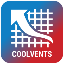 Cooling Vents for Added Comfort