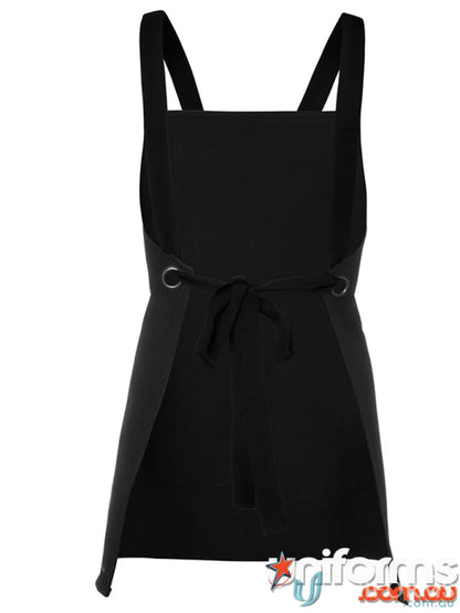Black apron with tie back, perfect workwear for uniforms and work uniforms