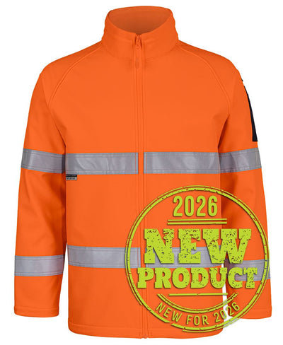 HiVis (D+N) Layer Softshell Jacket