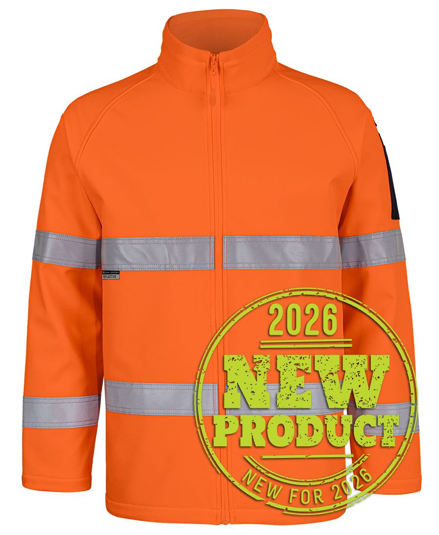 HiVis (D+N) Layer Softshell Jacket