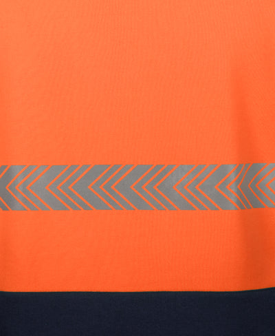 HiVis Zip Segmented Tape Fleece