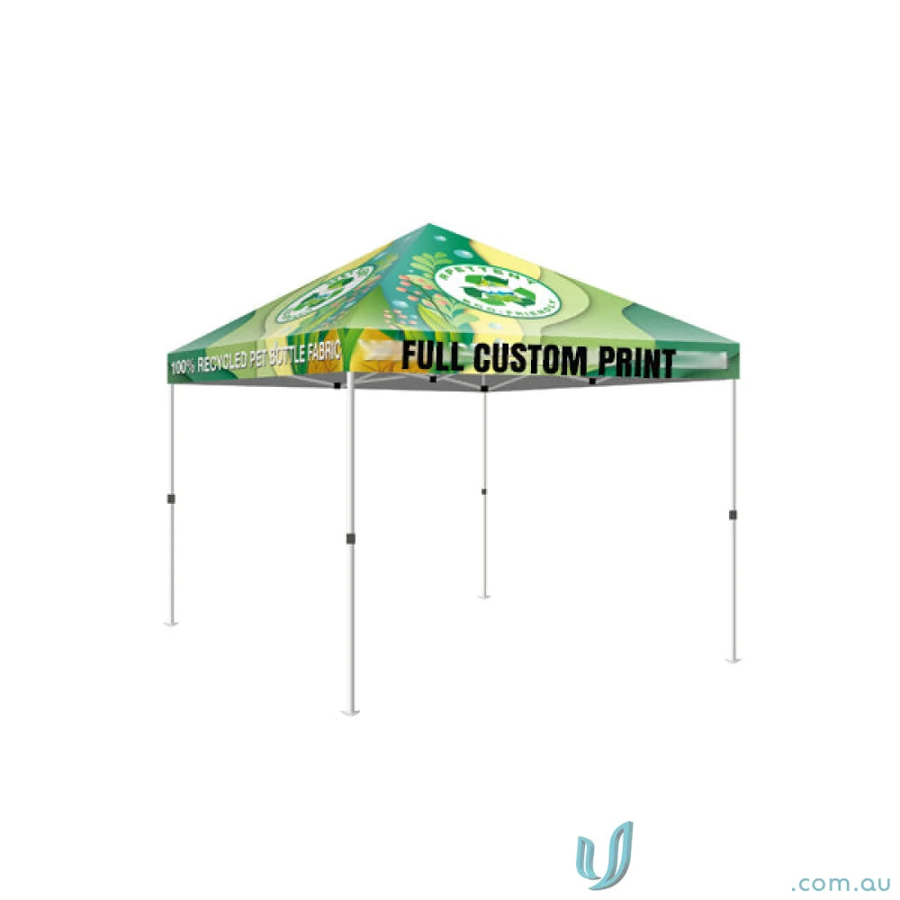 Printed canopy tent with custom design for work uniforms or uniforms at events