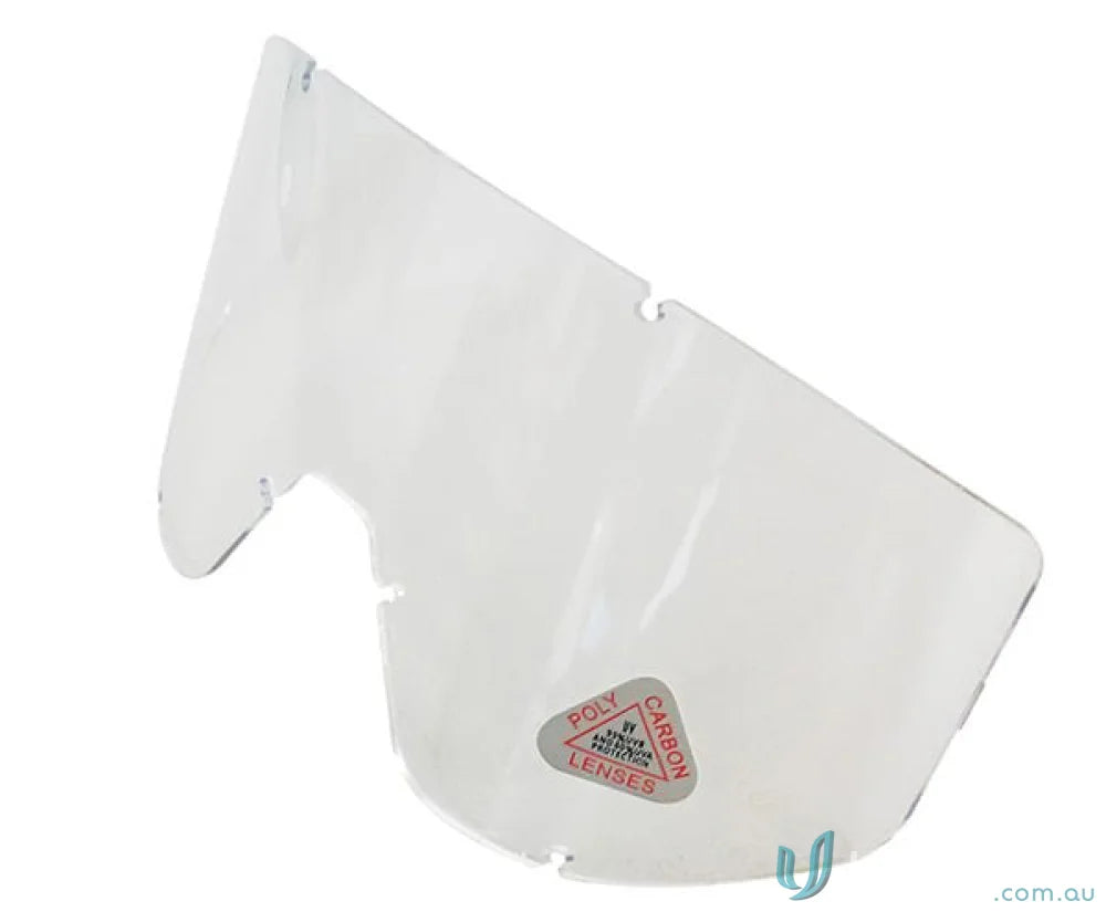 Clear polycarbonate replacement lens for Maxi Goggles 6pk anti-fog goggles