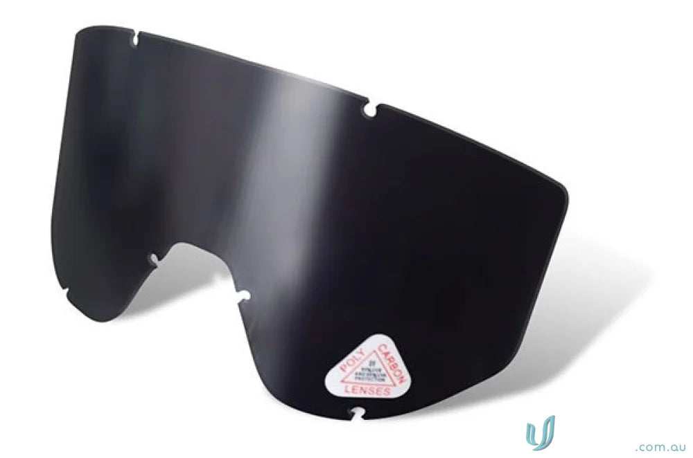 Dark smoke replacement lens for Maxi Goggles, anti-fog goggles lens upgrade