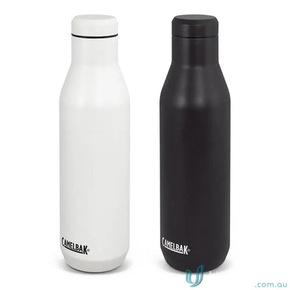 Two insulated CamelBak Horizon vacuum bottles, 750ml stainless steel water bottles