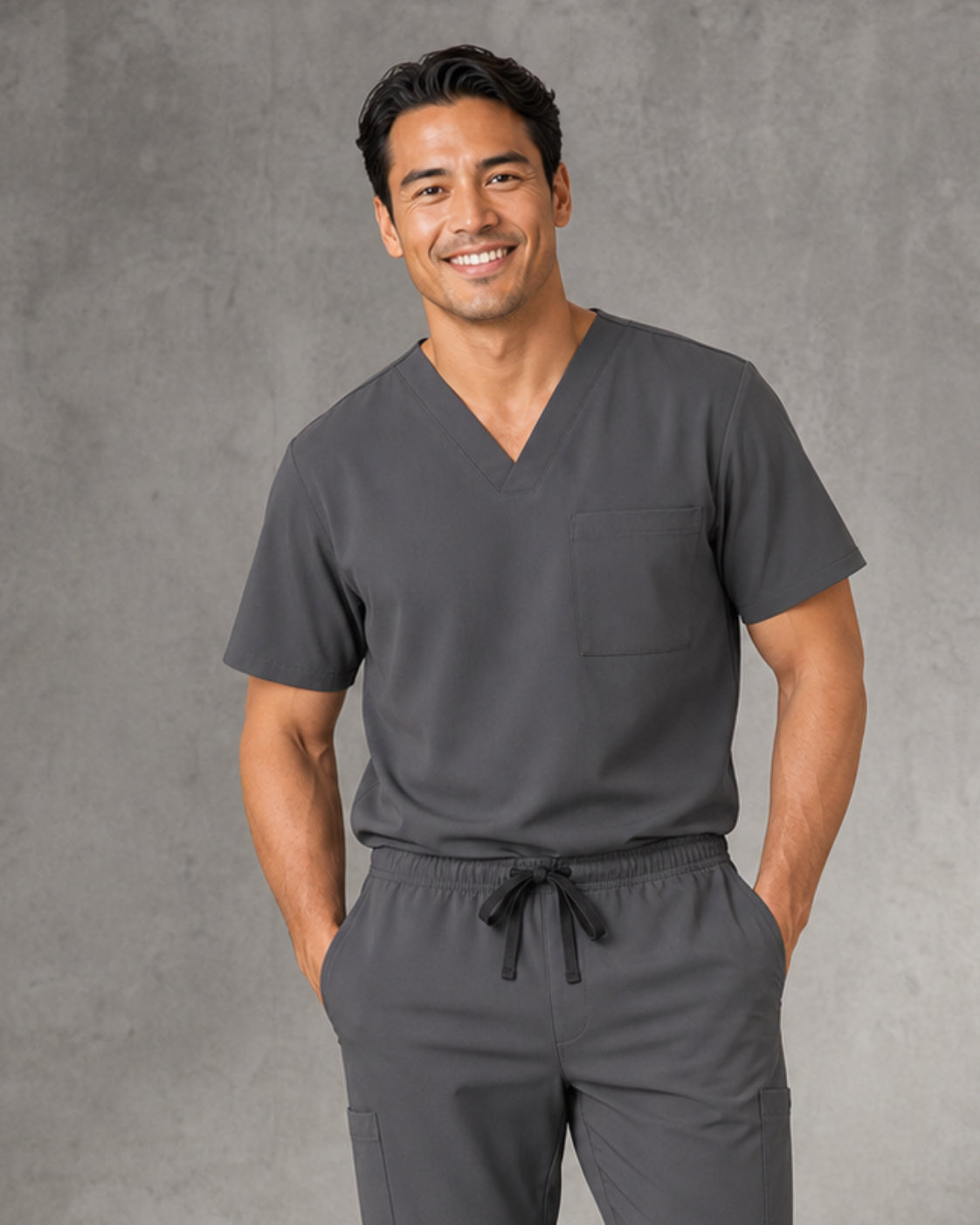 Avery V-Neck Scrub Top