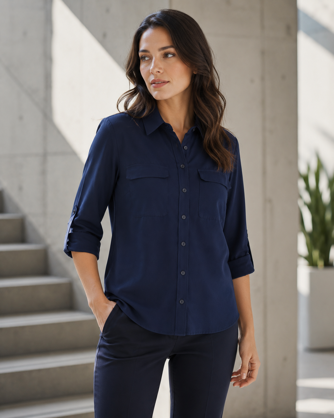 Madison LS Blouse