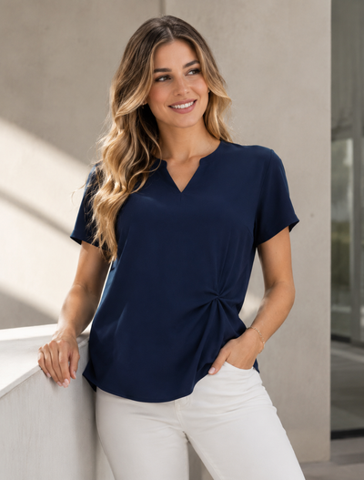 Ascot Twist Front Top