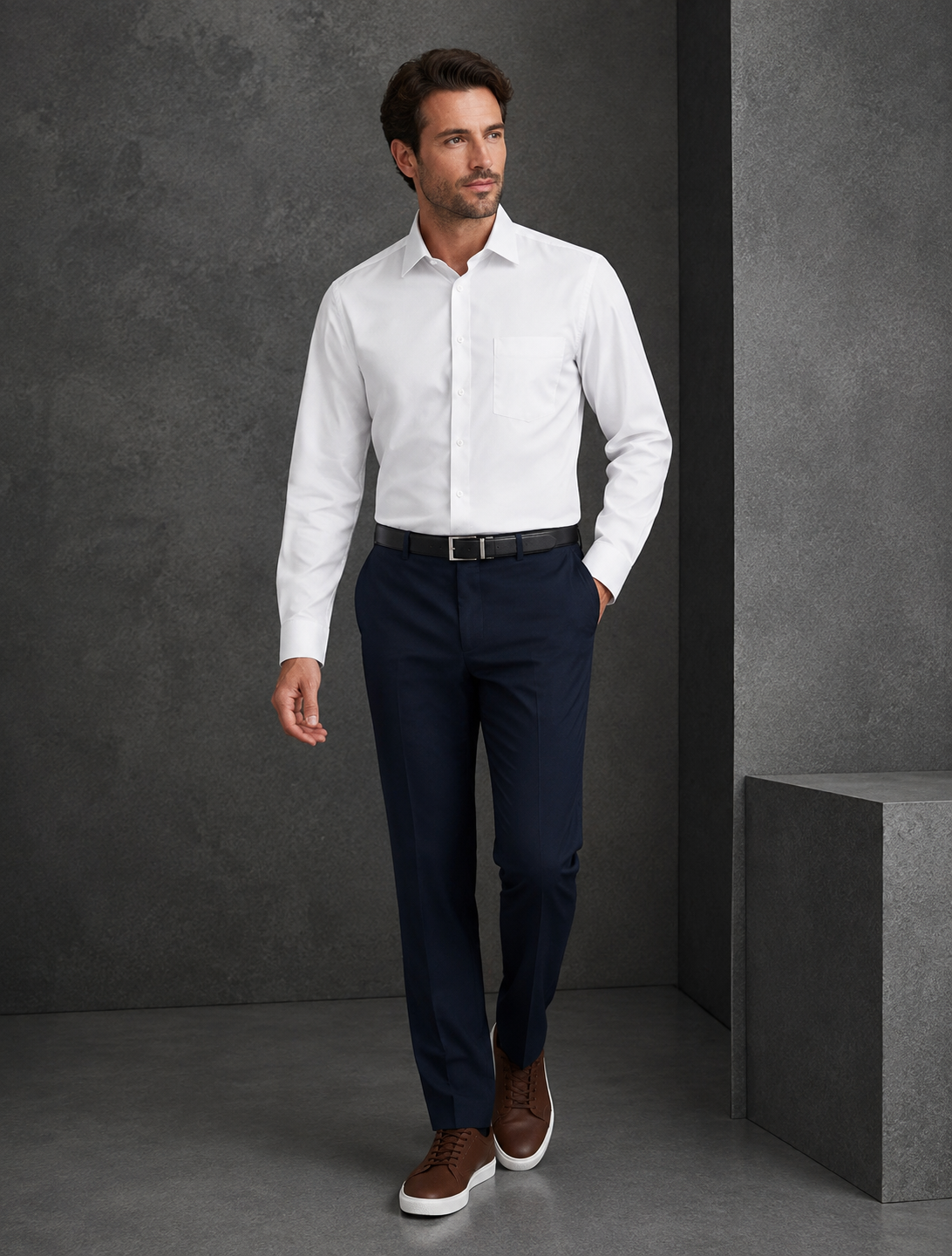 Comfort Wool Slimline Pant