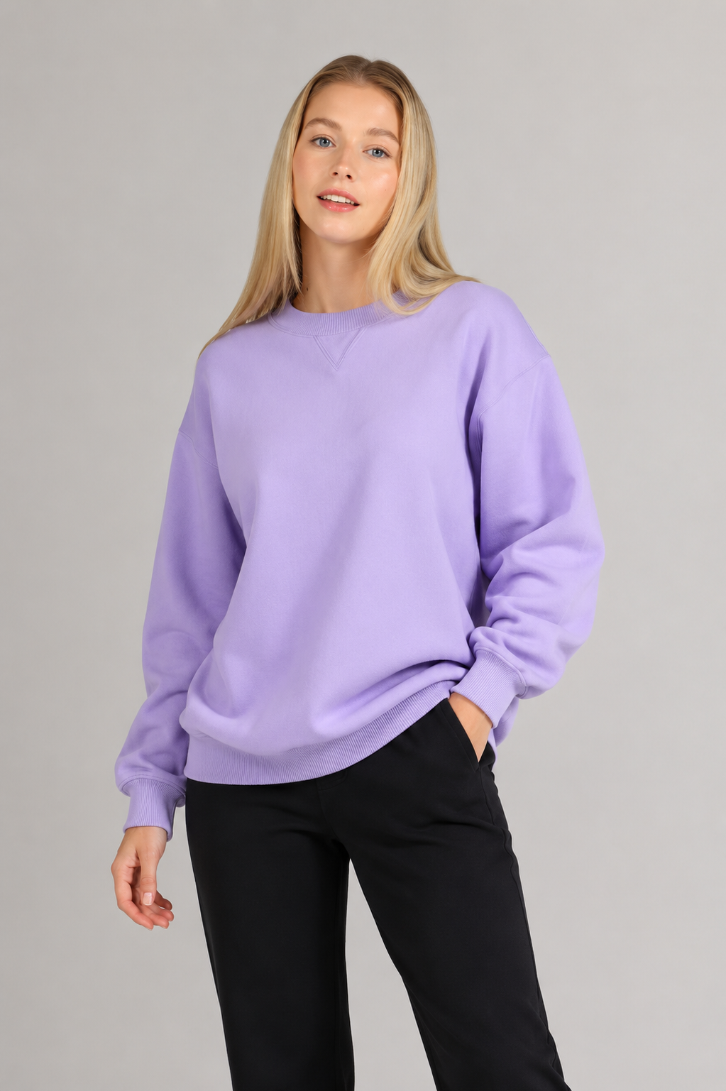 Crew Neck Sloppy Joe