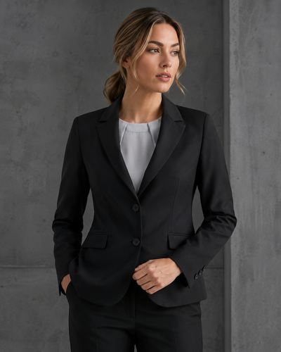 Comfort Wool 2 Button Mid Length Jacket