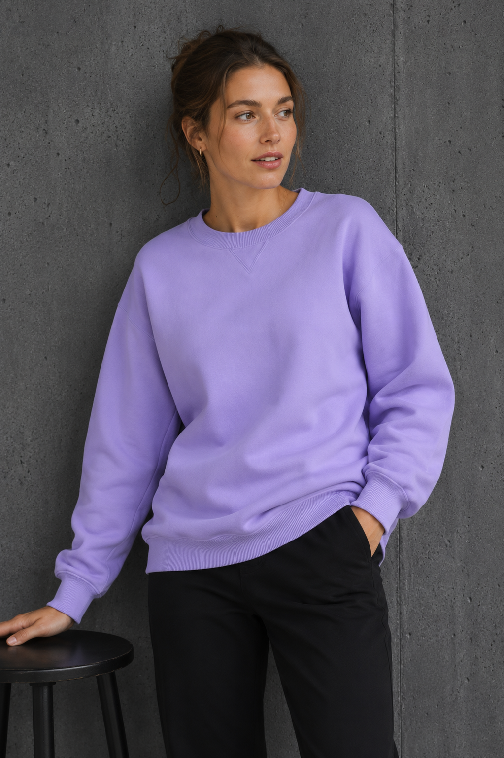Crew Neck Sloppy Joe
