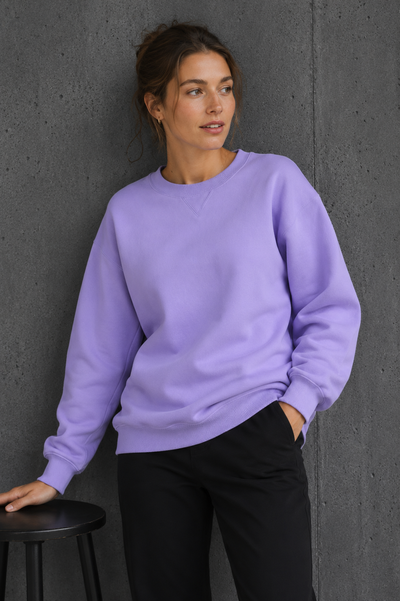 Crew Neck Sloppy Joe