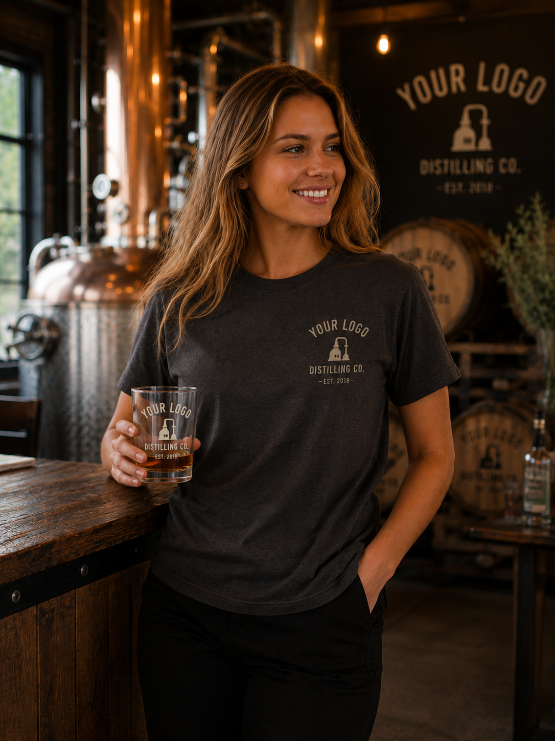 Distillery Womens Weighted Tee