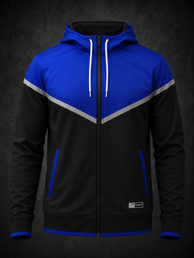 JK-C114 Custom Hooded Track Jacket