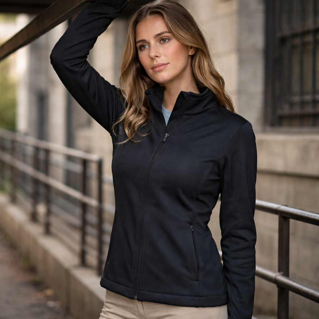 Ladies Sustainable Softshell Jacket