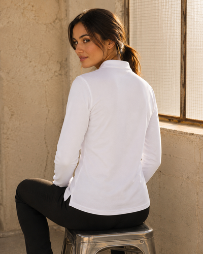 Ladies TrueDry Victory LS Polo