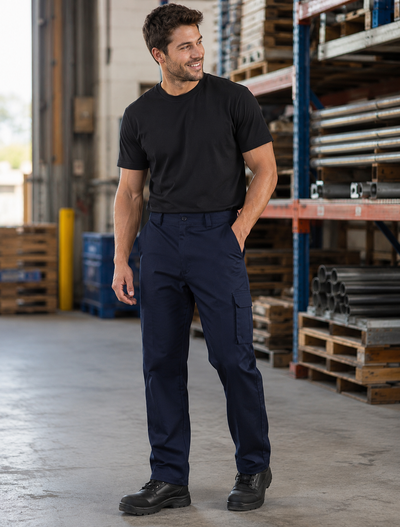 Mid Weight Cargo Cotton Drill Trouser