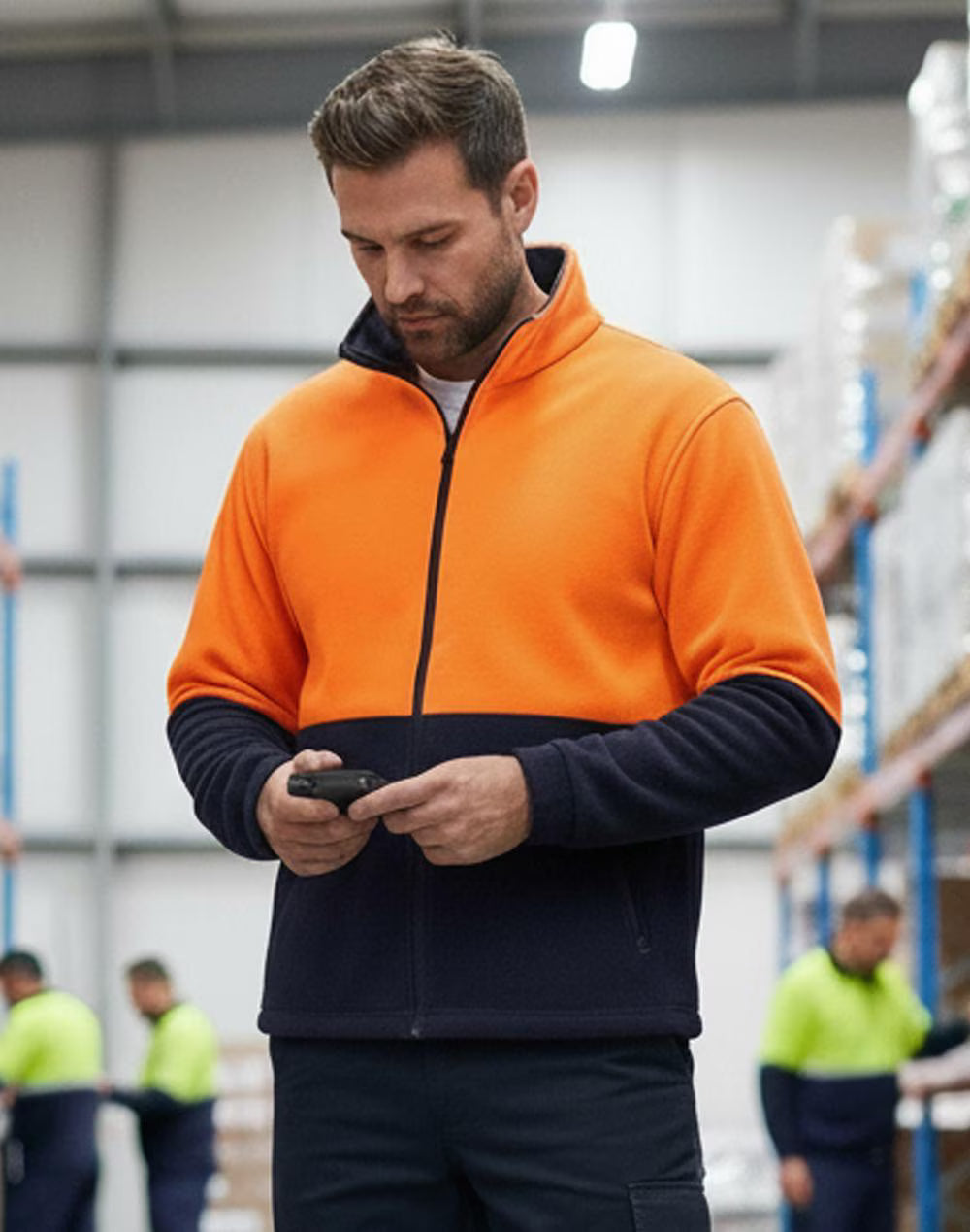 HiViz Polar Fleece Zip Jacket