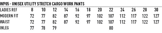Winning Spirit Utility Stretch Cargo Work Pants