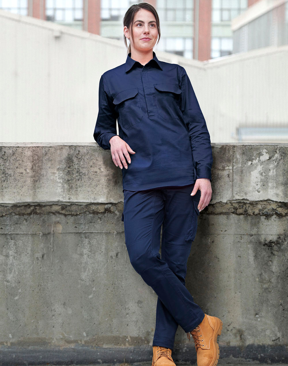 Cool Breeze Closed Front Shirt