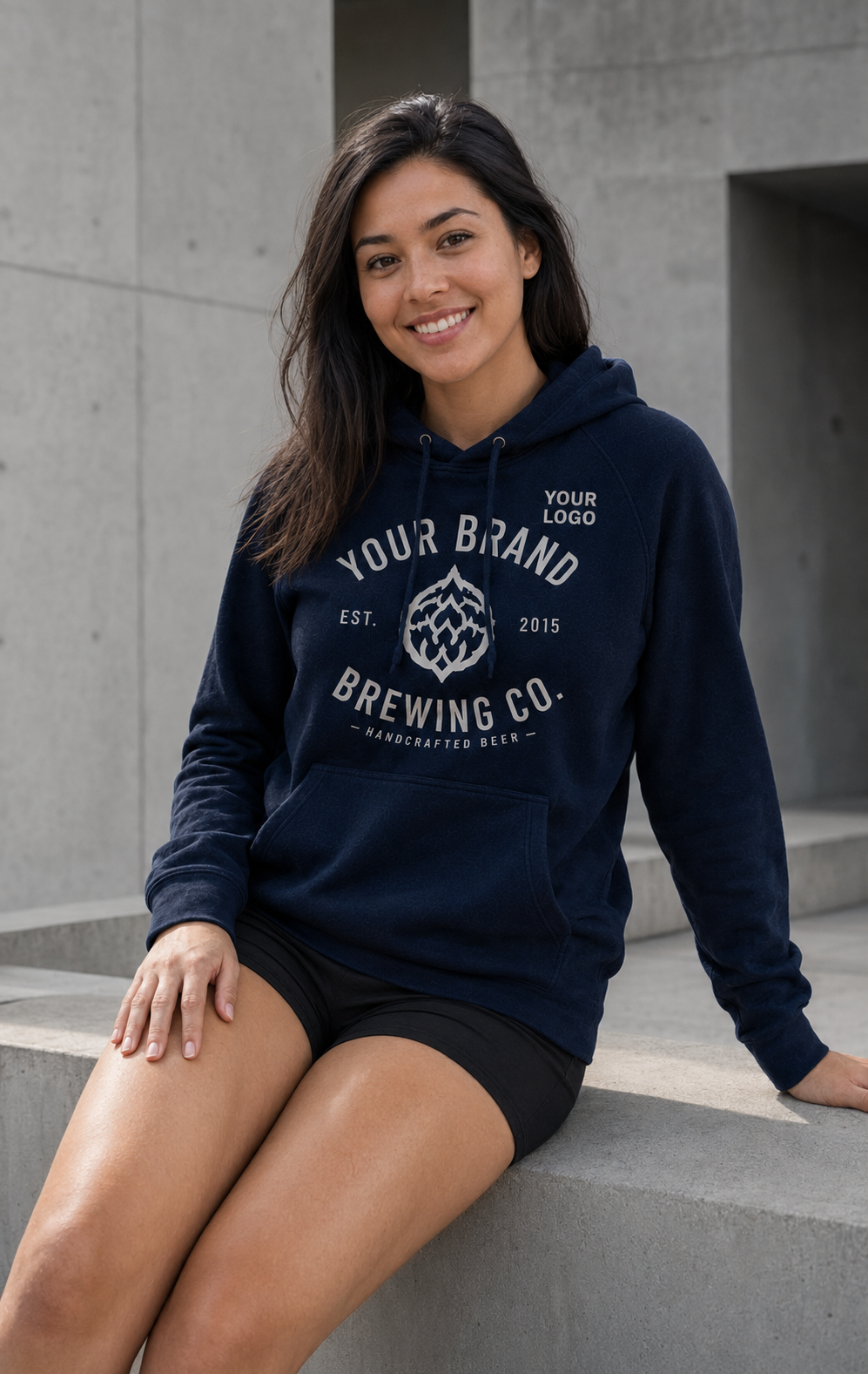 Goodmates Womens Raglan Hoodie