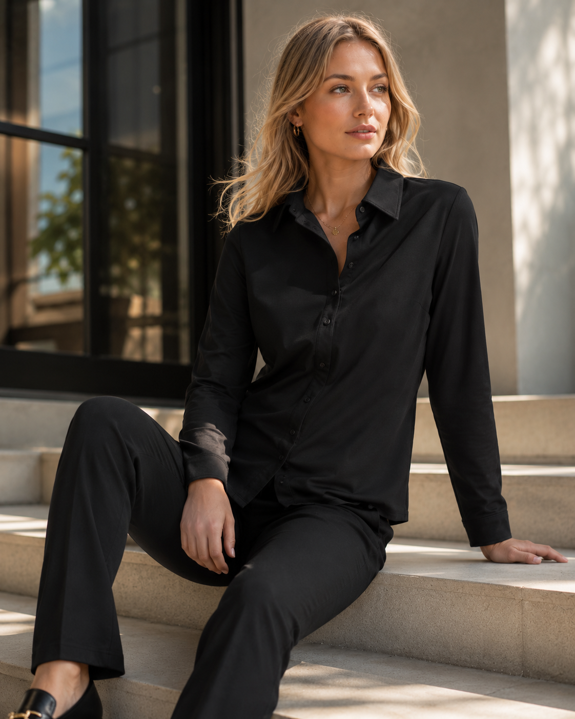 Womens Venture Long Sleeve Shirt