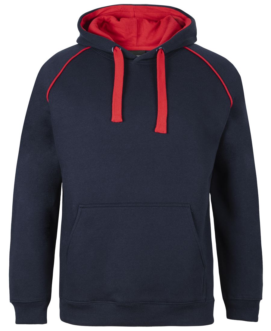 Adults Contrast Fleecy Hoodie