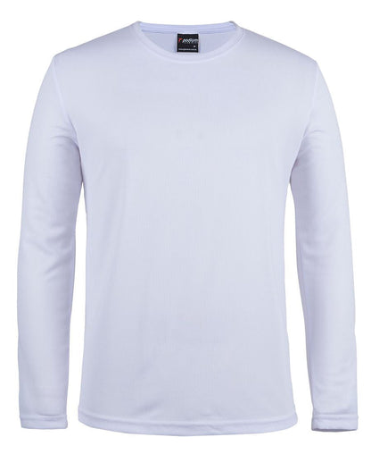 Adults LS Poly Essential Tee - TEE