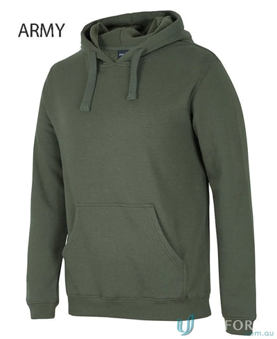 Army green JBs Adults Pop Over Hoodie with interchangeable drawcord colors 3poh