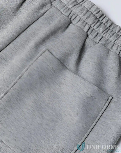 Airlayed CVC sweat pants in gray with pocket perfect for casual wear or work uniforms