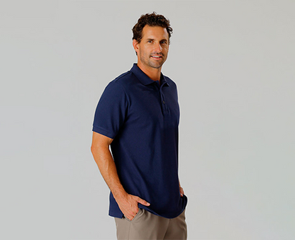 AIRLIE Men’s Short Sleeve Polo - Navy / A(XS) - POLO