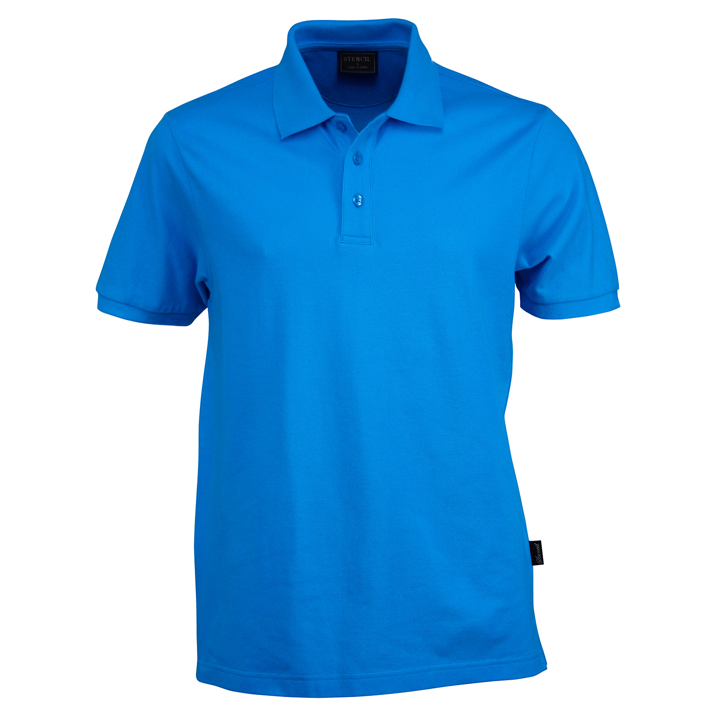 AIRLIE Men’s Short Sleeve Polo - Ocean Blue / A(XS) - POLO