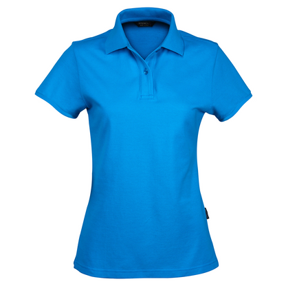 AIRLIE Premium Ladies Short Sleeve Polo - Ocean Blue / W(06) - POLO