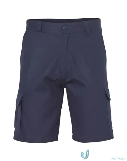 Navy blue AIW Heavy Cotton Drill Cargo Shorts in cotton pre-shrunk drill style