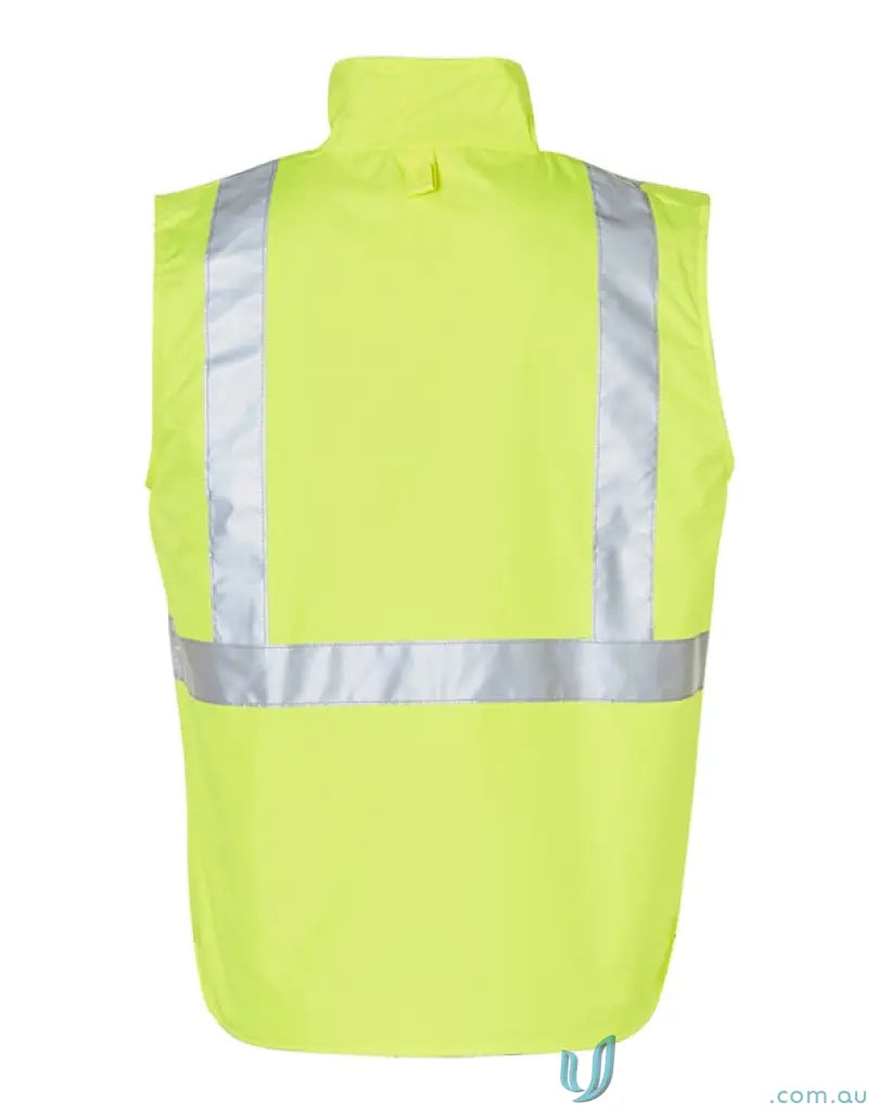 Yellow safety reflective vest from Winning Spirit AIW perfect for work environments