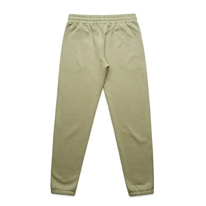 Alien Track Pant: olive green joggers with elastic waist and drawstring