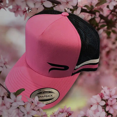 Headwear H-ALYSSA-6507 ALYSSA Trucker Cap in Bright Pink