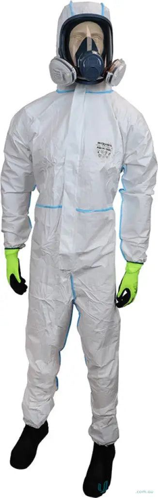 Protective hazmat suit from Aquaguard Type 4,5,6 Coverall workwear uniforms
