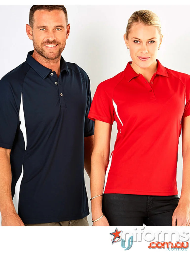 Matching Arctic Polo shirts perfect for work uniforms and team style