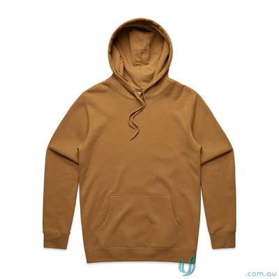 Brown hooded sweatshirt from AS Adult Stencil Hoodie perfect for stencil hood workwear