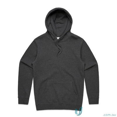 Gray hoodie with stencil design, perfect for uniforms or workwear like the AS Adult Stencil Hoodie