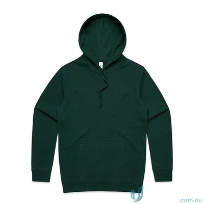 Dark green stencil hoodie from AS Adult Stencil Hoodie, perfect for uniforms and workwear